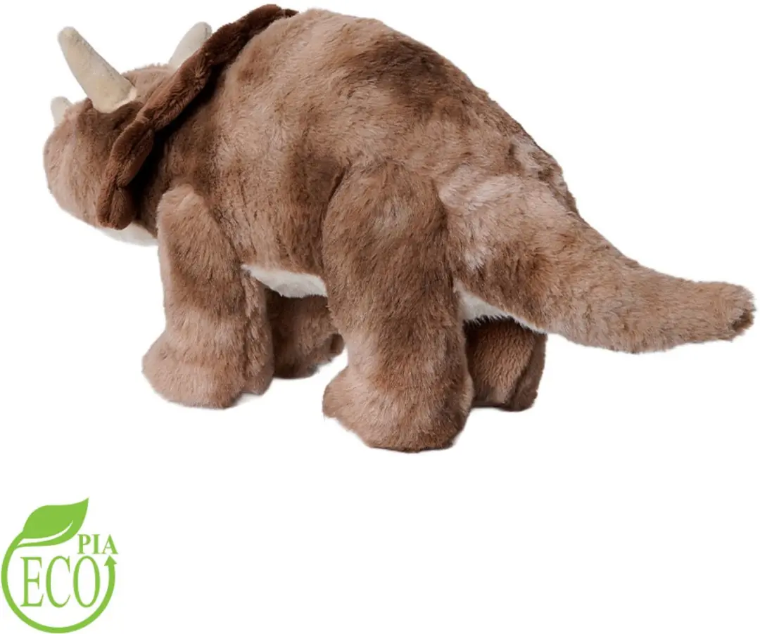 PIA Soft Toys Triceratops Pluche Knuffel - 43cm - Bruin
