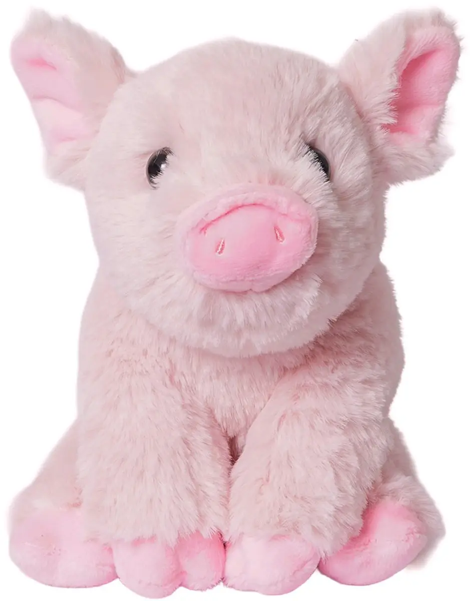 PIA Pluche Knuffel Varken Zittend 16cm