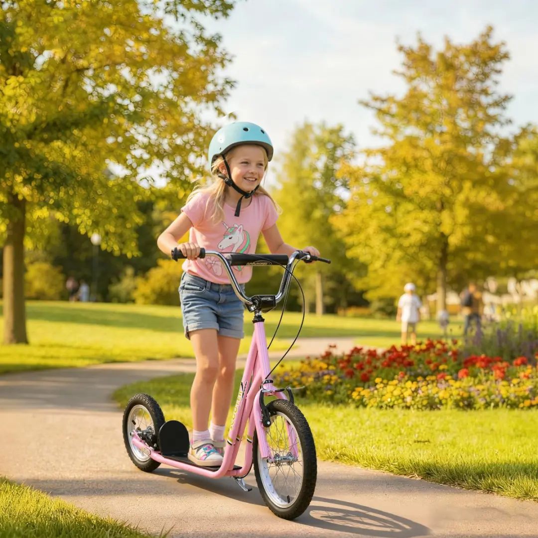 Homcom Kinderstep Roze - 16 Inch