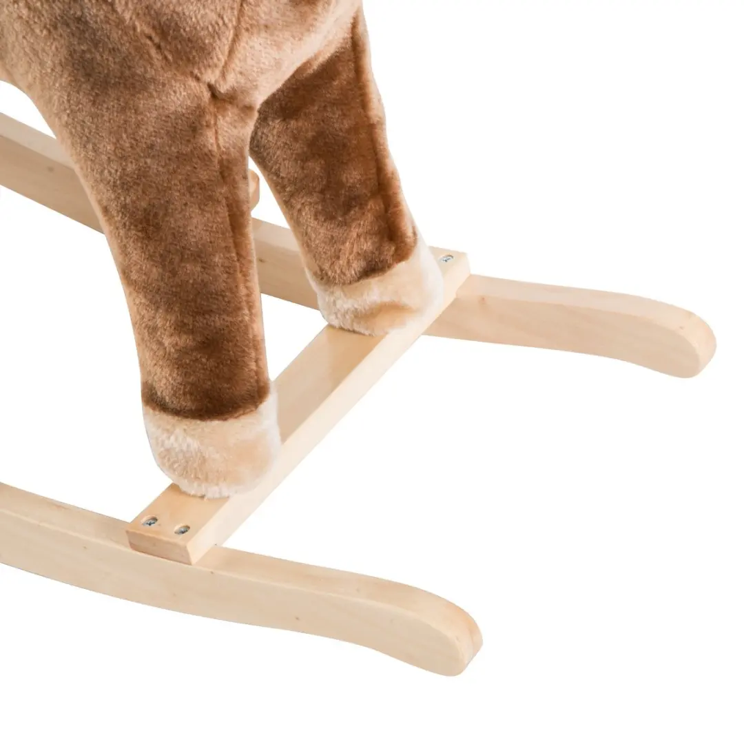 Homcom Schommelpaard 330-091 - Bruin