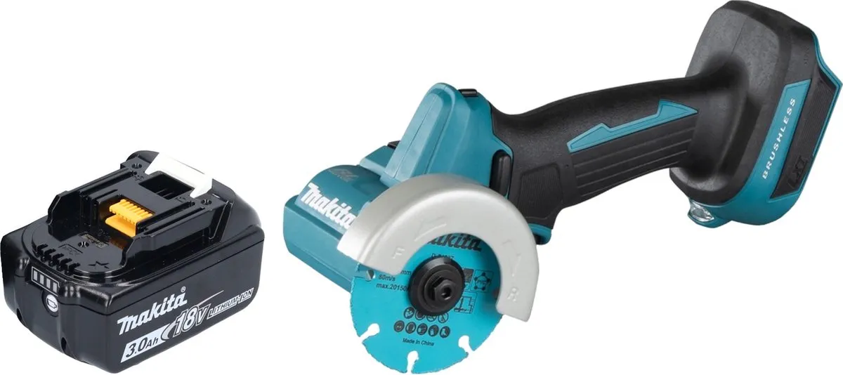 Makita DMC 300 F1 Haakse Slijper 18V 76mm