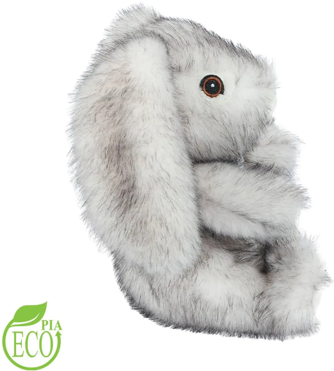 PIA Soft Toys Pluche Konijn Grijs ECO 15cm