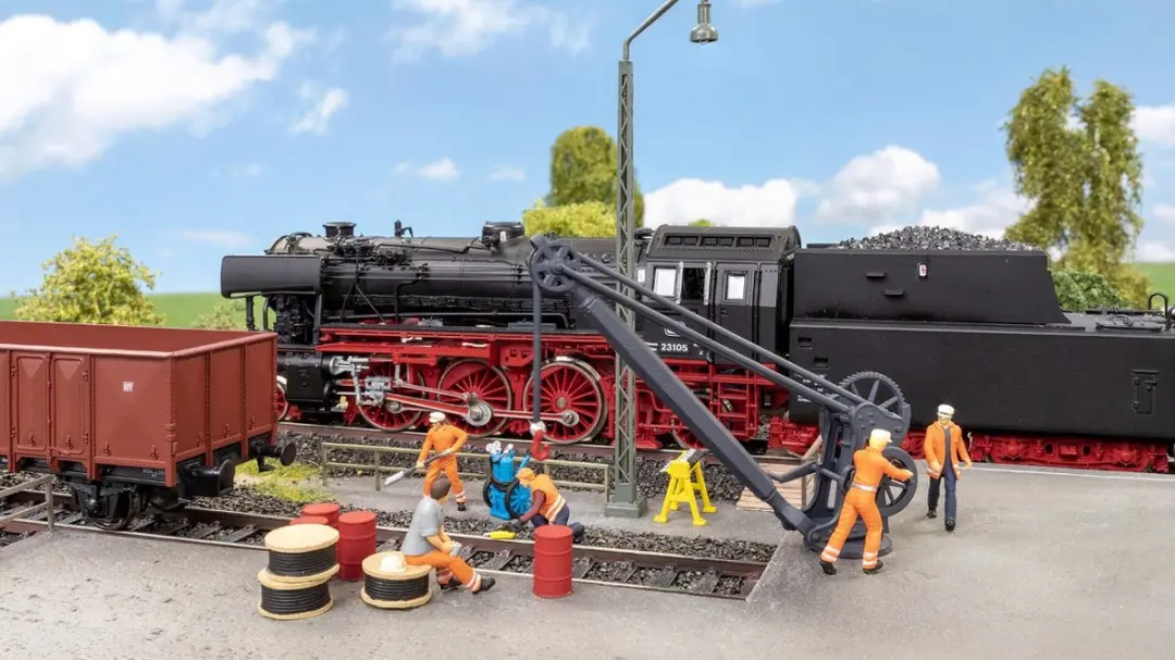 NOCH Thema Wereld Spoorwegdepot Figuren H0 - Meerkleurig