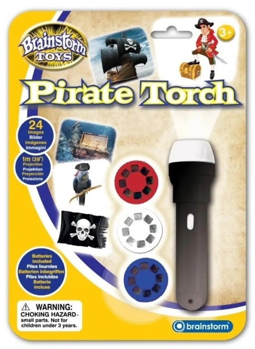 Brainstorm Pirate Torch and Projector L4PC-00054674