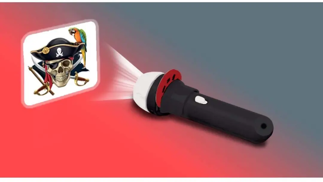 Brainstorm Pirate Torch and Projector L4PC-00054674 - Piraten