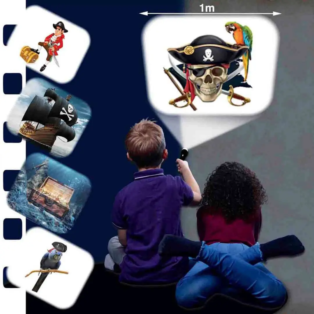 Brainstorm Pirate Torch and Projector L4PC-00054674 - Piraten