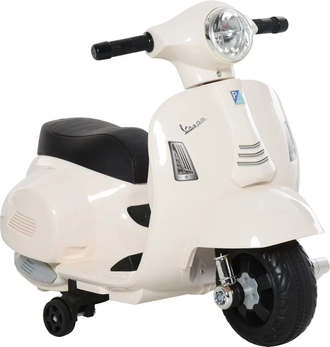 Homcom Kinder Motorfiets 370-138 - Max 3 km/h - Wit