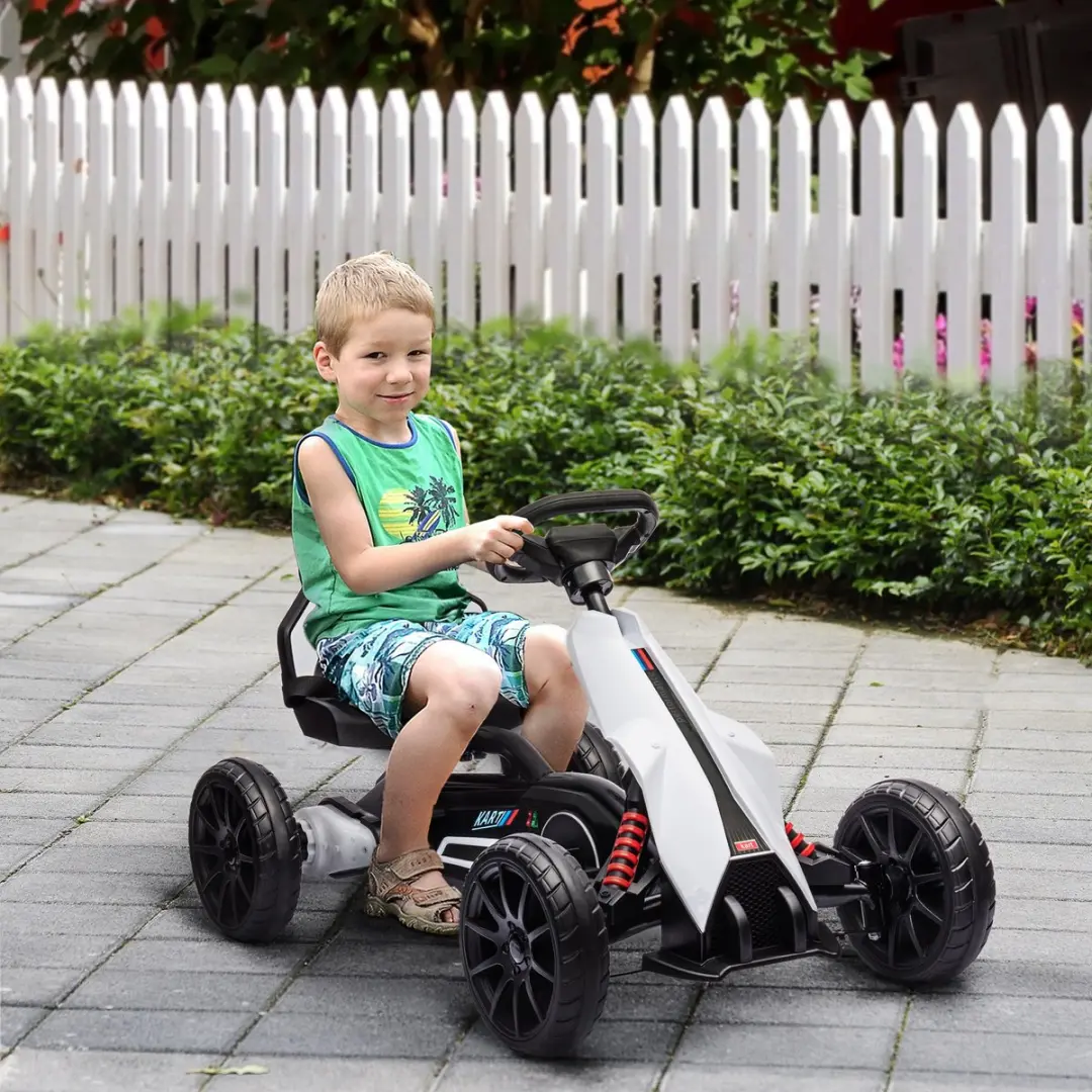 Homcom Elektrische Kart 100x58x58,5cm - Wit