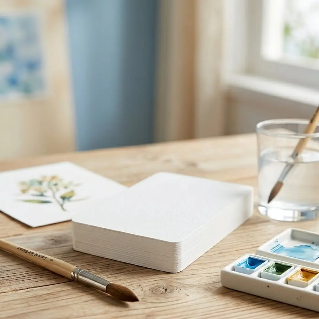 NuveX Aquarel Kleurboekset 20 Stuks 10x15cm 300gsm Wit