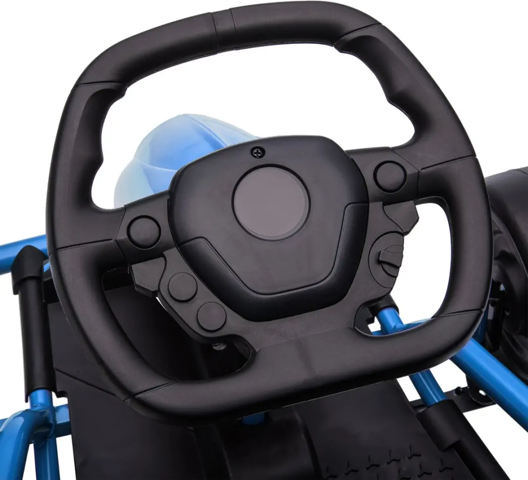 Homcom Elektrische Kart Blauw - 115x77x54cm