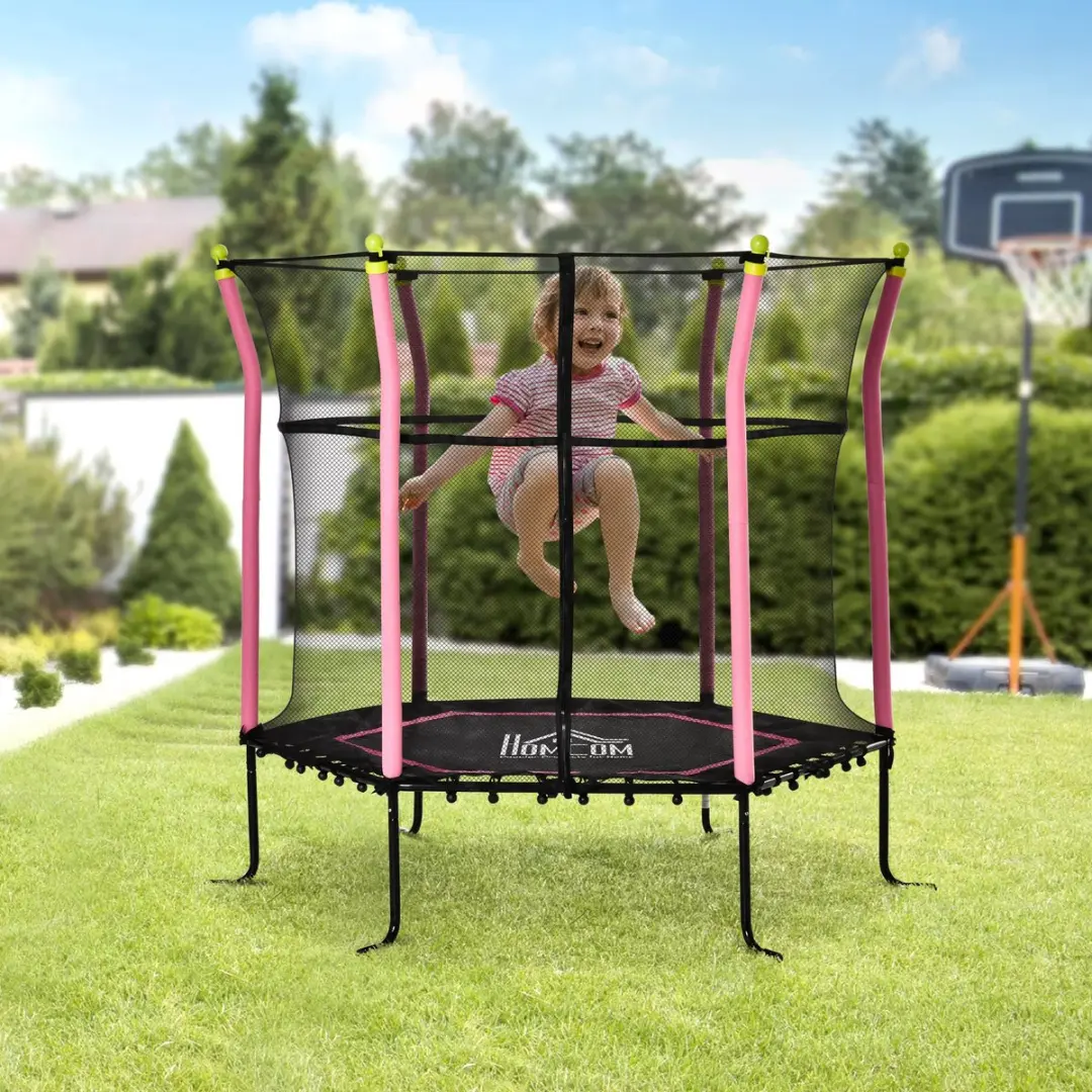 Homcom Kindertrampoline 80cm - Blauw - MPN 1 - afbeelding 6 van 6