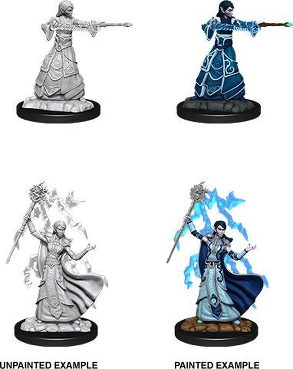 Wizkids D&D Nolzur's Marvelous Miniatures Elf Tovenaar Vrouwelijk 2