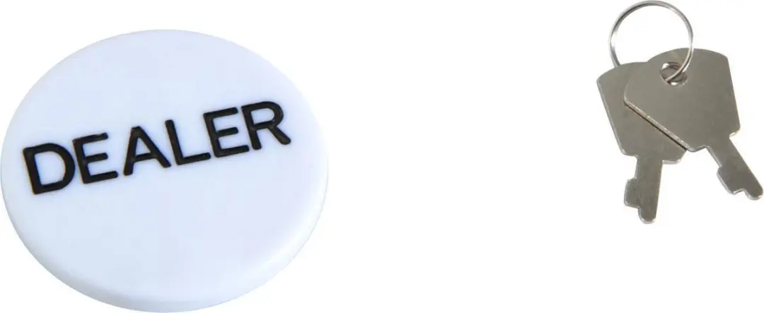 Homcom Pokerkoffer A70-014 - 500 Chips - Zilver