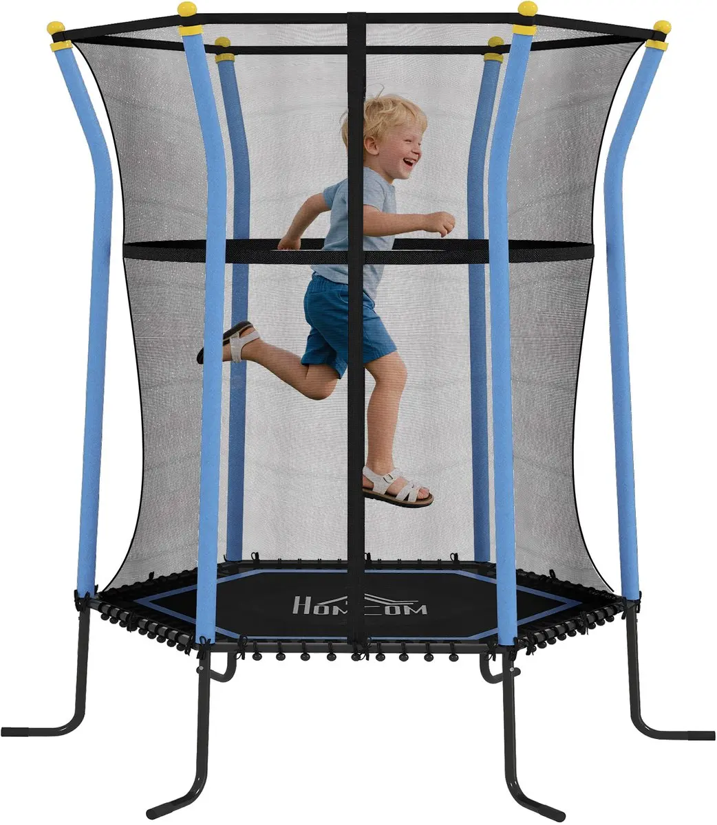 Homcom Kindertrampoline Ø163,5cm H190cm