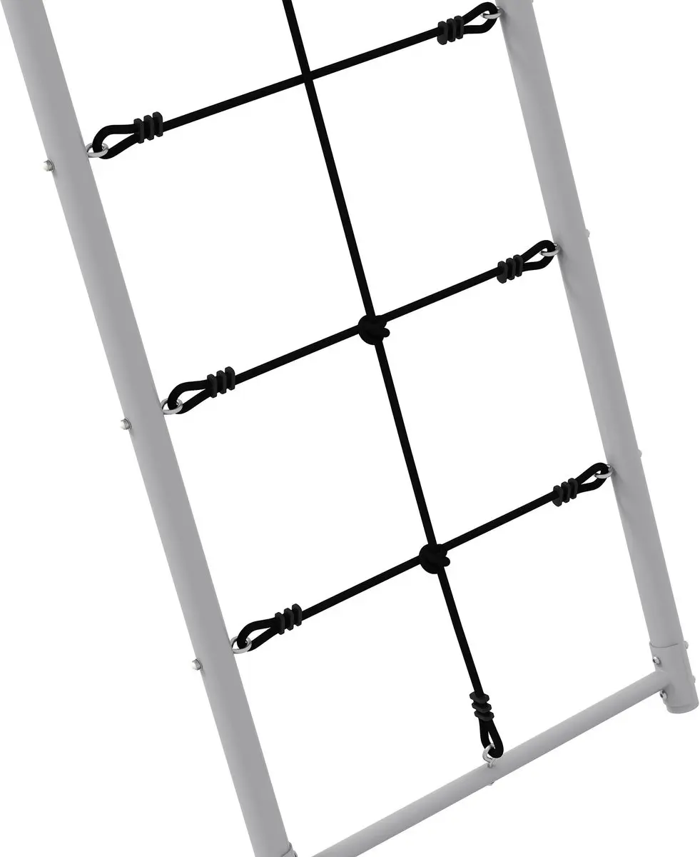 Outsunny 2-zits Kinderschommel Sportladder - Groen