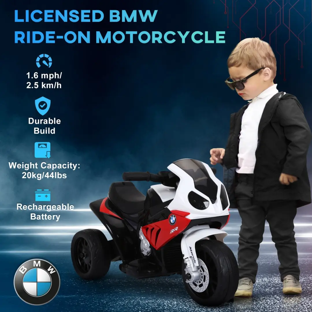 Homcom BMW Kinderauto Rood - 370-064RD