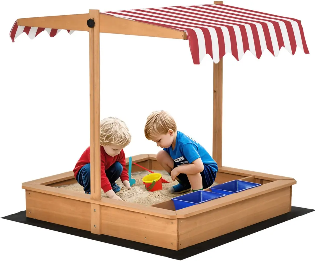 Outsunny Sandkast Zandbak 107,5cm