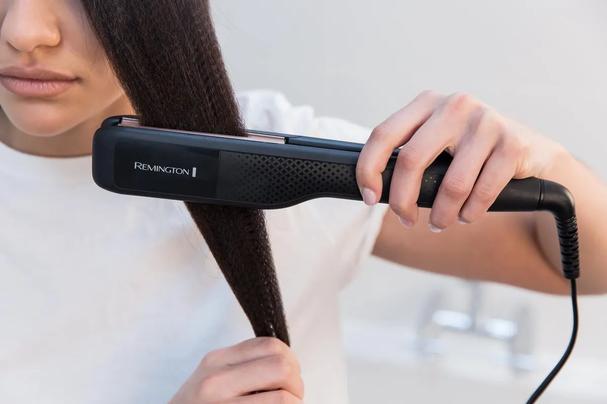 Remington S3580 Ceramic Crimp Wafeltang - 5 standen - Zwart