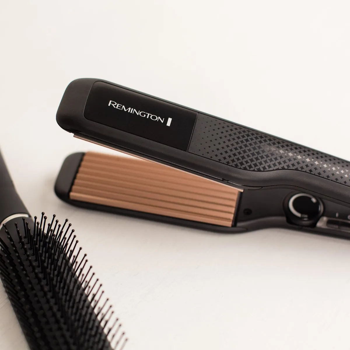 Remington S3580 Ceramic Crimp Wafeltang - 5 standen - Zwart