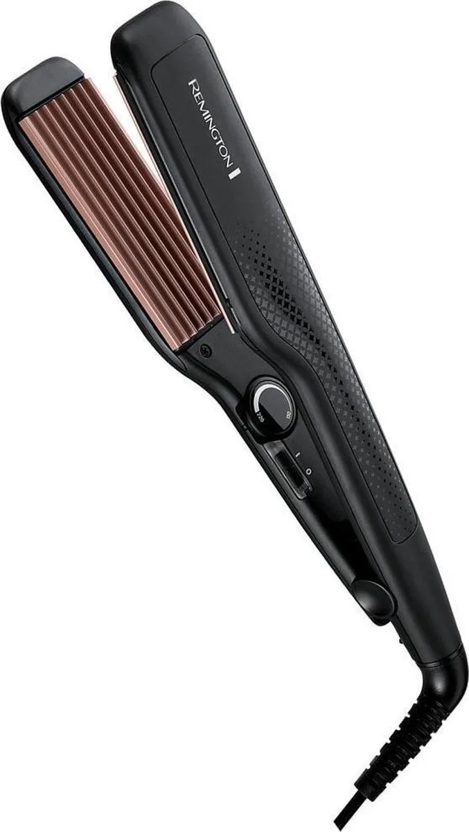 Remington S3580 Ceramic Crimp Wafeltang - 5 standen - Zwart