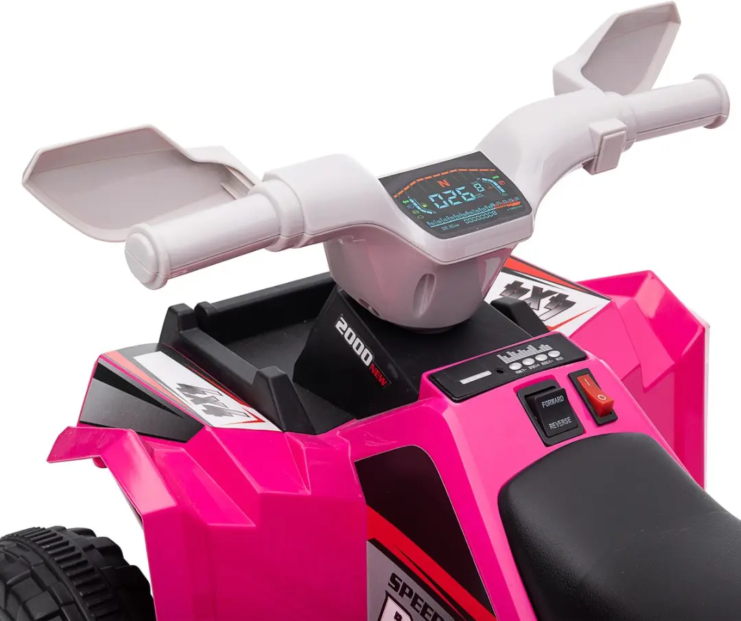 Homcom Elektrische Auto Roze - 70x41,5x48,5cm - 1x Accu