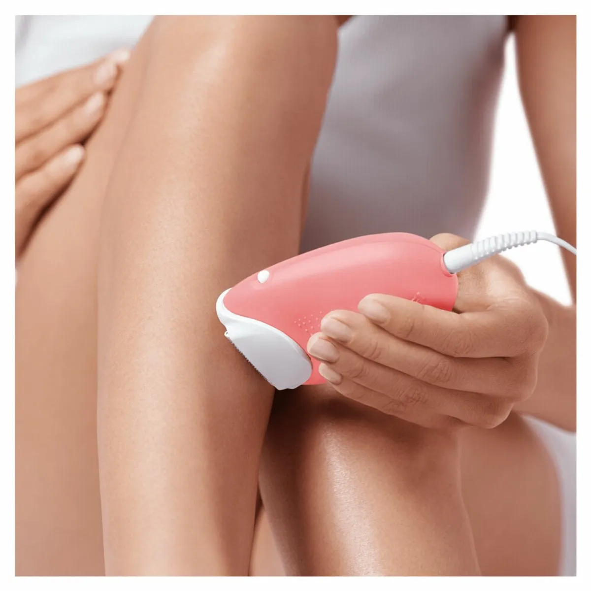 Braun Silk-épil 3 277 Epilator - 2 Opzetstukken - Wit/Rose - afbeelding 6 van 6
