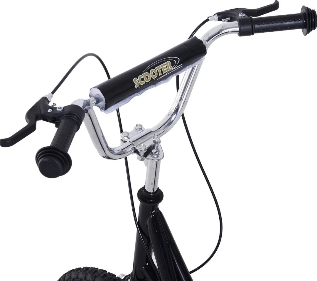 Homcom Kinderstep 16 Inch - Zwart