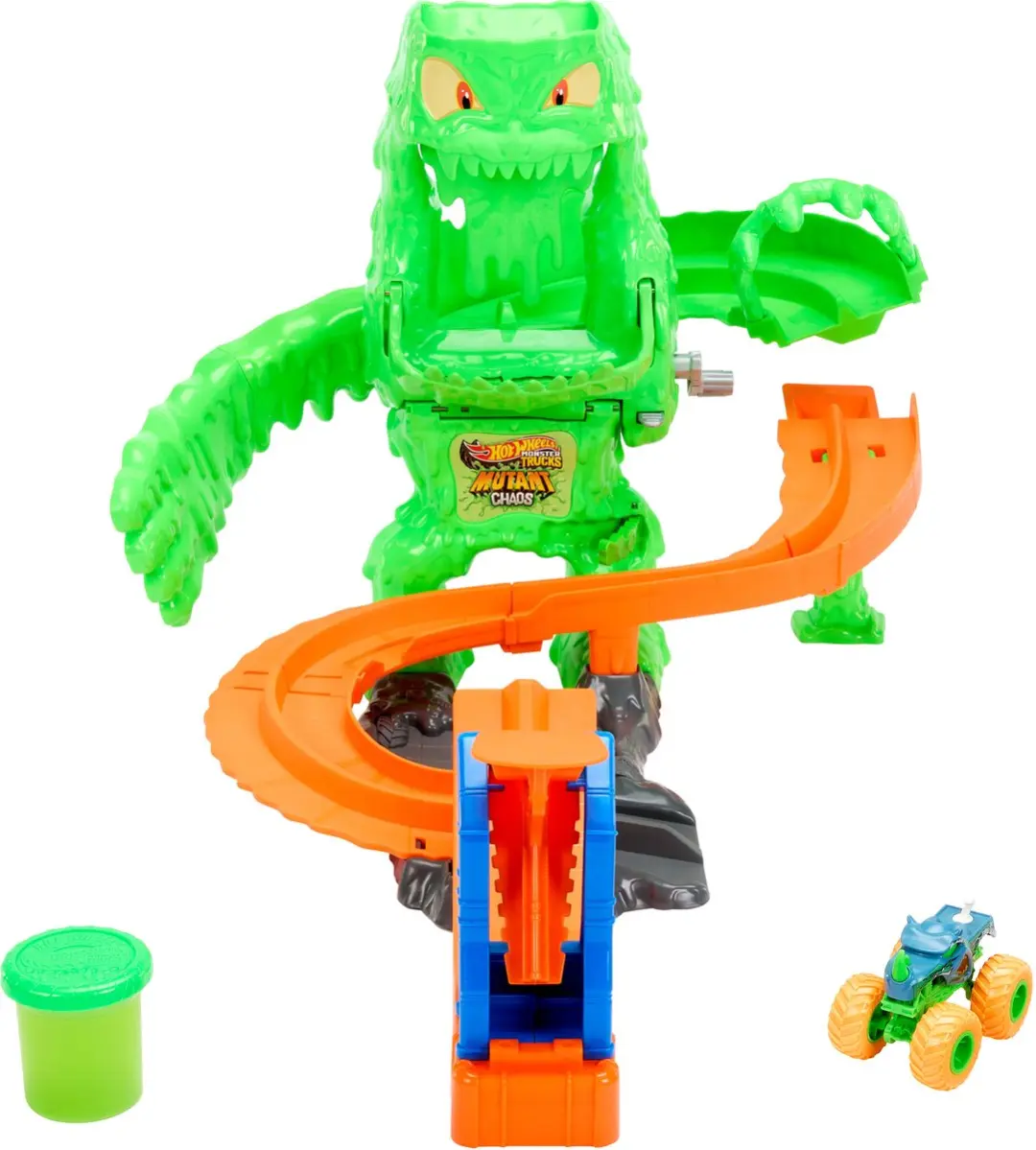 Hot Wheels Monstertrucks Versla het Gemuteerde Monster Speelset - JMK90