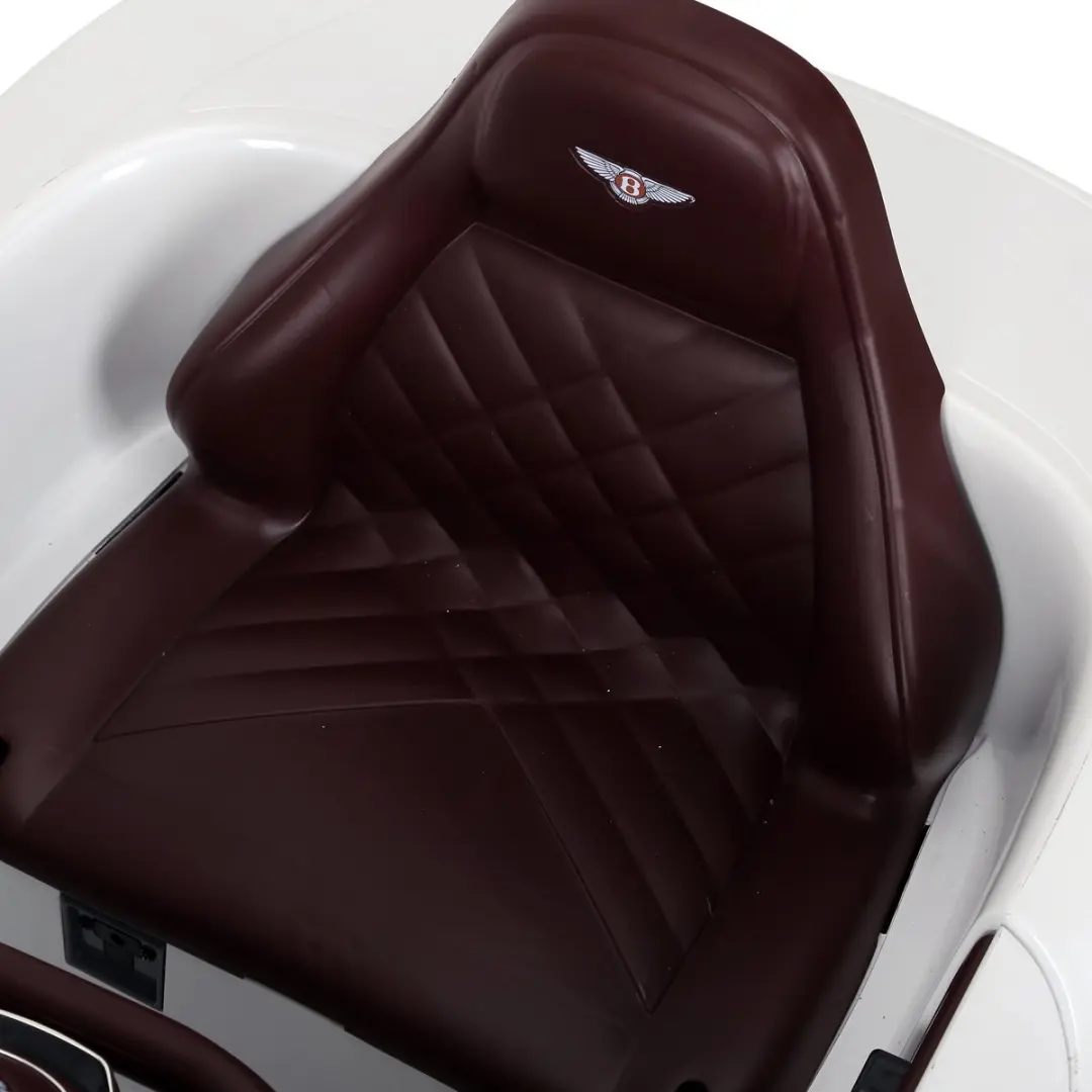 Homcom Bentley GT Kinderauto - Afstandsbediening Wit