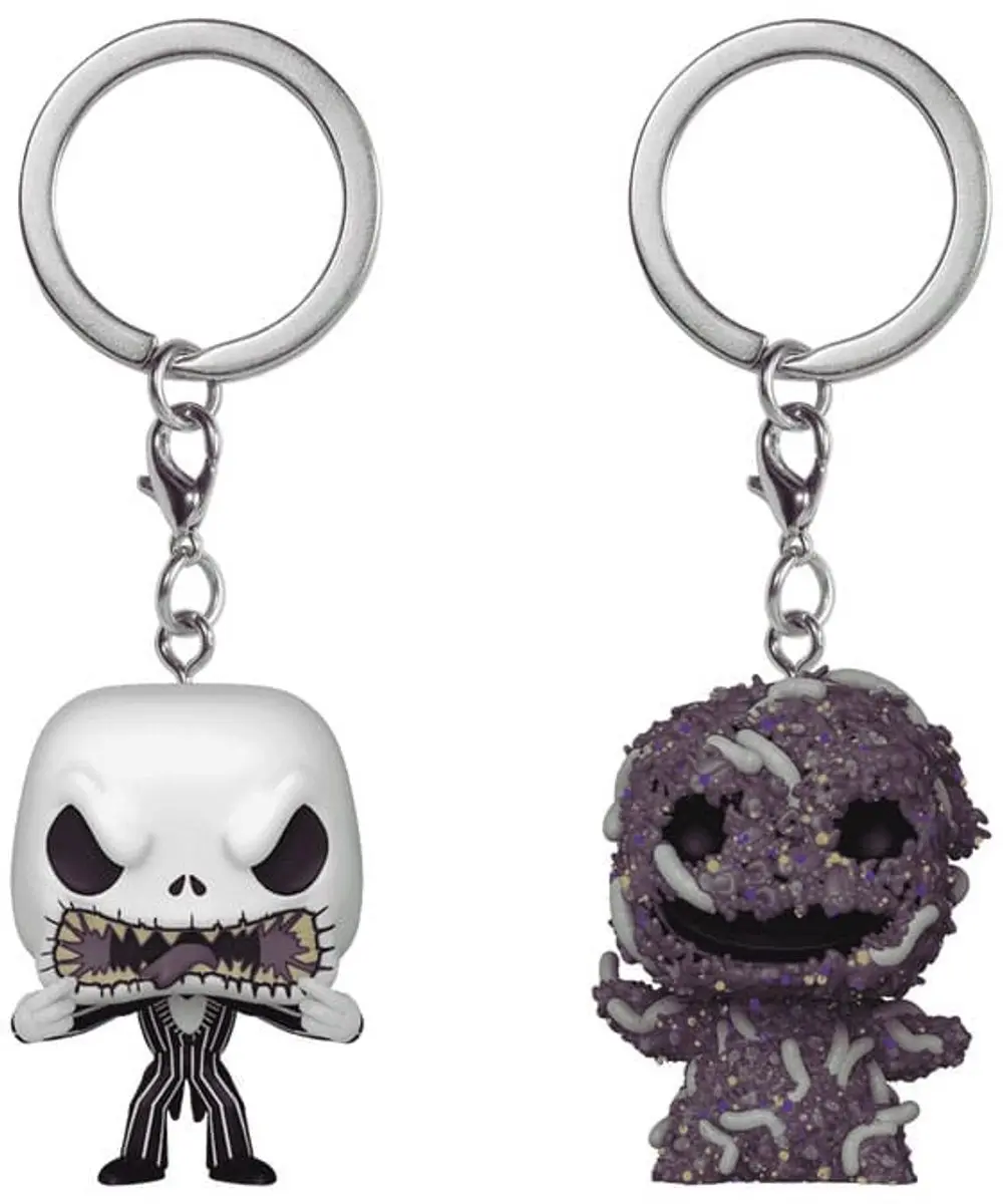 Funko Nightmare Before Christmas POP! Keyrings Jack & Oogie