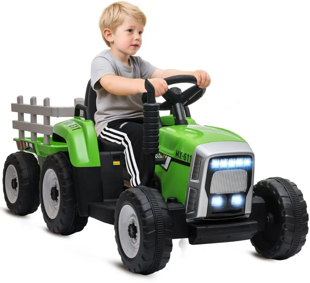Homcom Elektrische Rijauto 136,5x50x52,5cm Groen