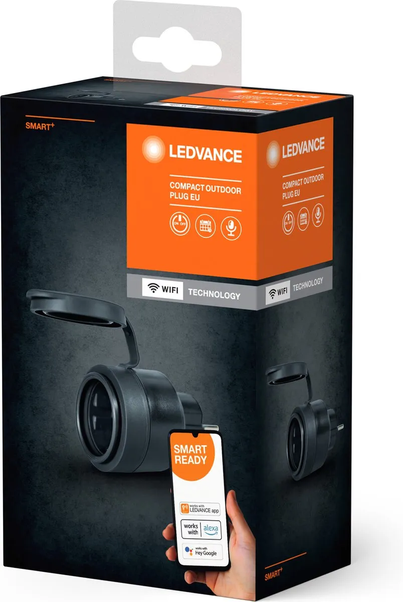 LEDVANCE Smart+ Outdoor Compact Plug - Antraciet - afbeelding 5 van 6
