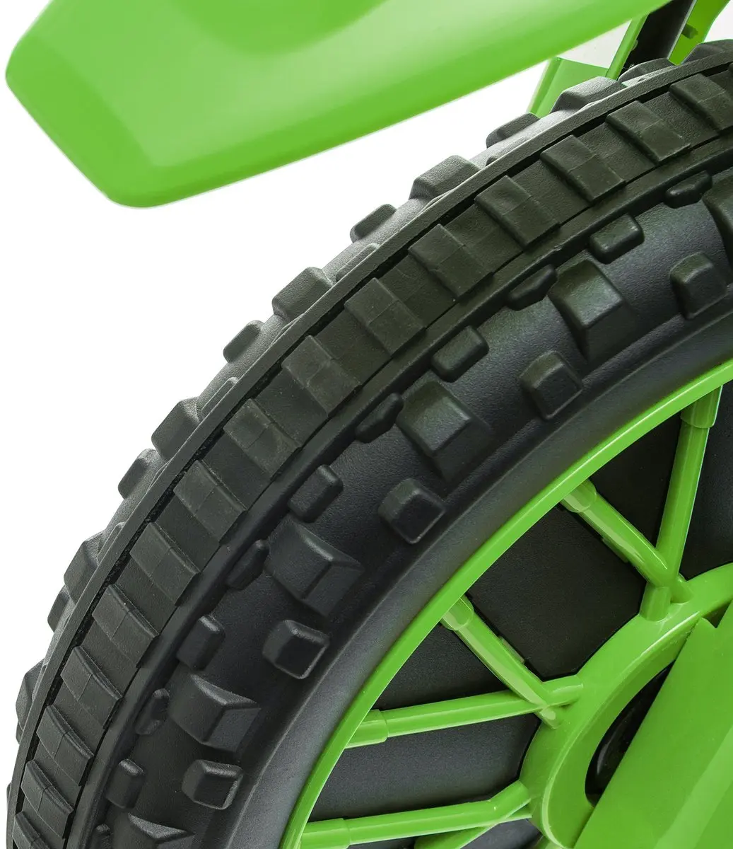 Homcom Ride on Car PP Metall 106,5x51,5x68cm - Groen/Wit