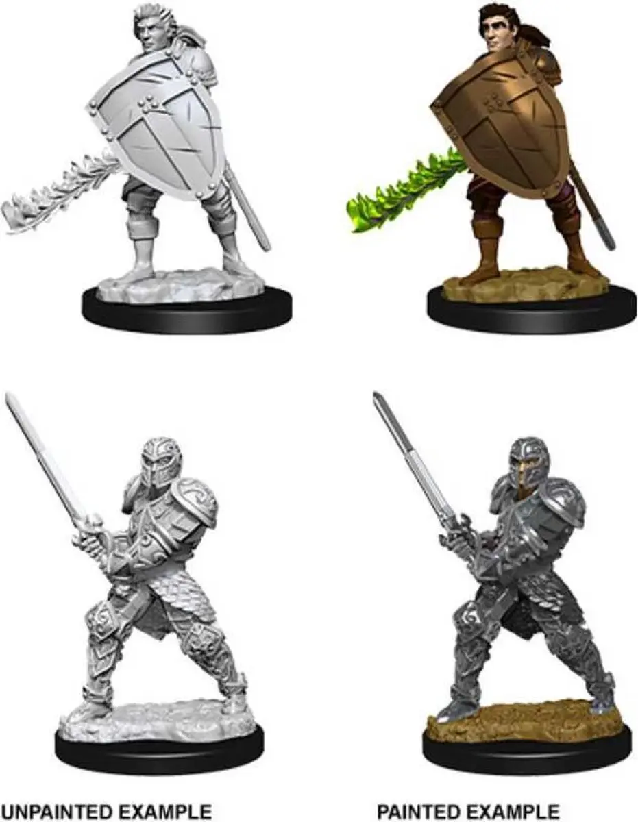 Wizkids Dungeons & Dragons Nolzur's Marvelous Miniatures Menselijke Strijder