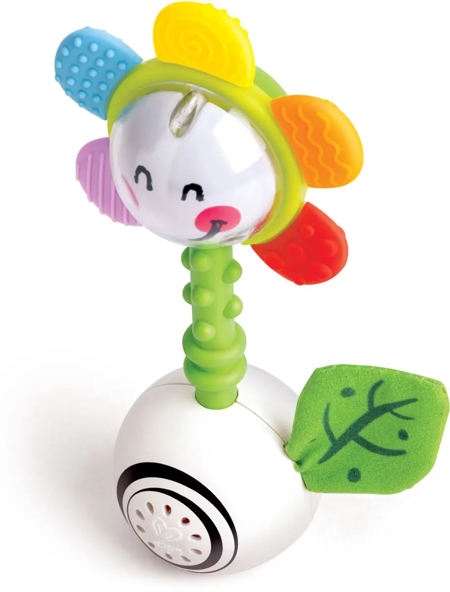 Hape Shake 'n Sparkle Bloemenrammelaar - 3 Batterijen