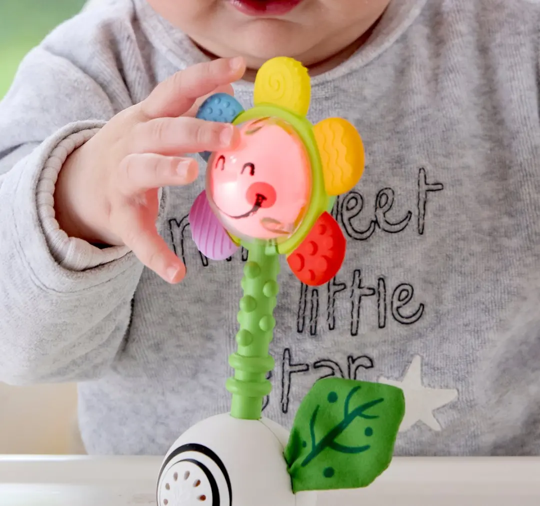 Hape Shake 'n Sparkle Bloemenrammelaar - 3 Batterijen
