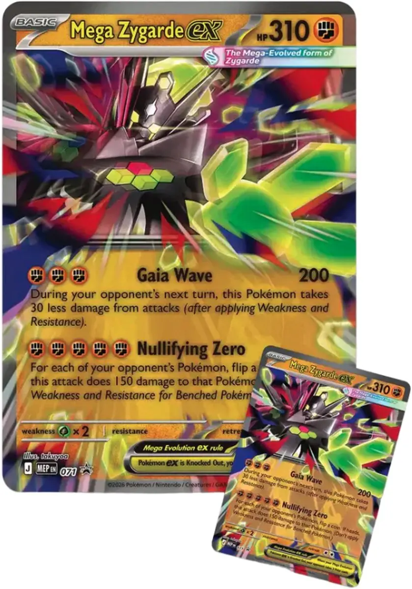Pokémon Mega Zygarde EX Premium Collection TCG - 82 Kaarten
