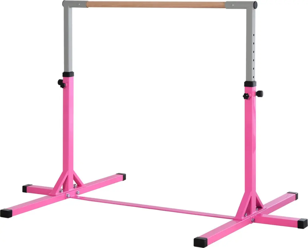 Homcom Gymnastiekstang 13-traps - Roze - afbeelding 6 van 6