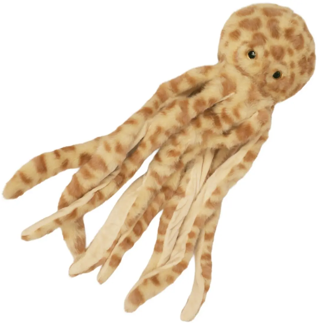PIA Soft Toys Pluche Octopus - Beige 50cm