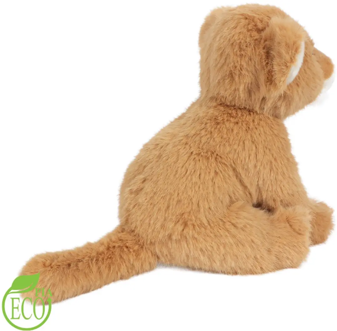 PIA Soft Toys Leeuwin ECO Pluche Knuffel 20cm - Bruin/Beige