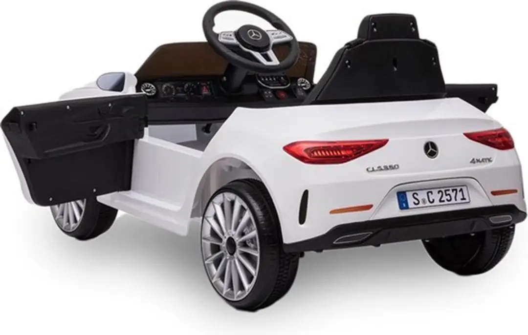 Mercedes CLS350 Kinderauto 1-5 jaar - Wit - MPN 354654