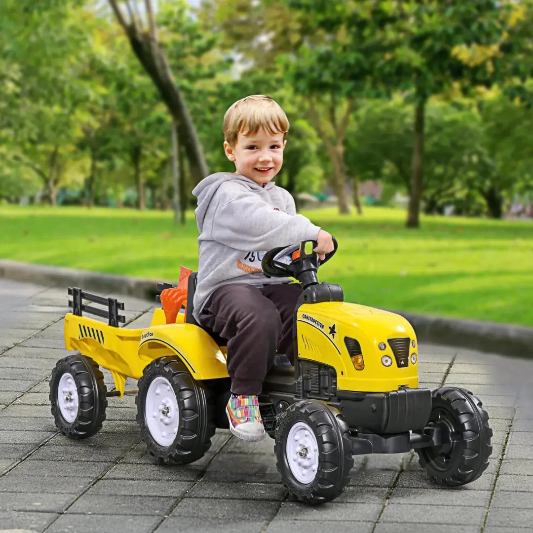 Homcom Elektrische Trekker 12V - Groen