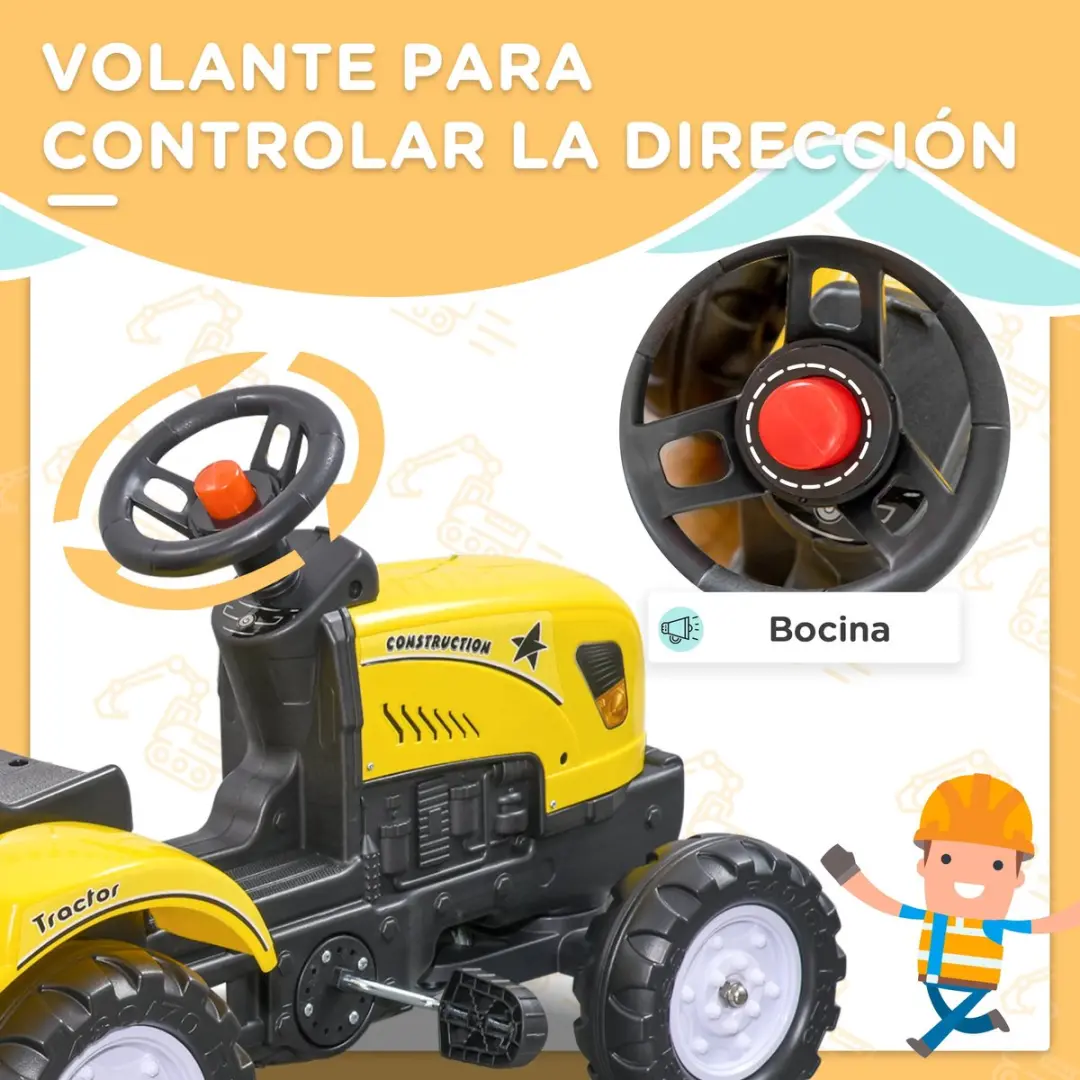 Homcom Elektrische Trekker 12V - Groen