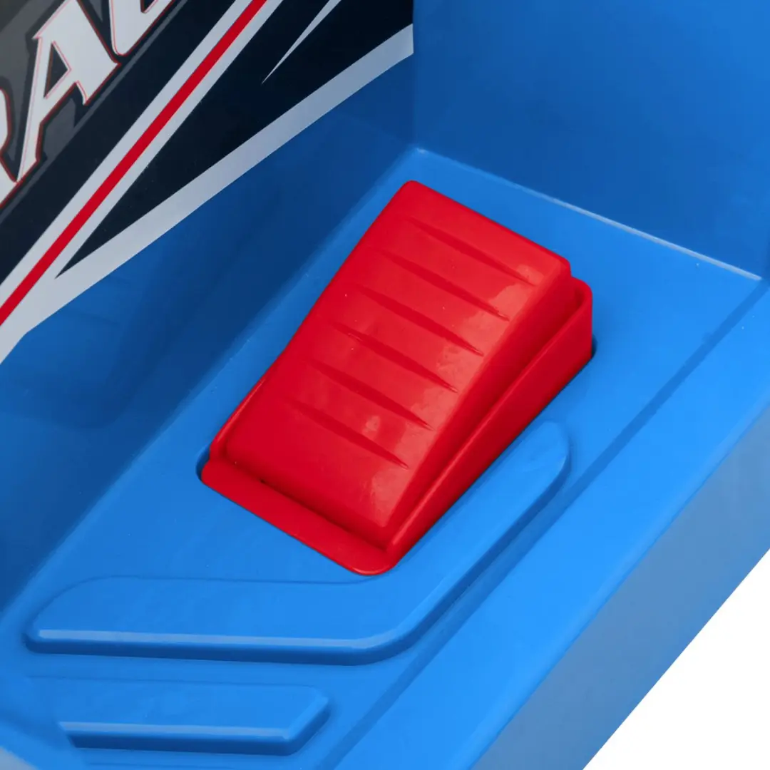 Homcom Elektrische Kinderauto 106x41,5x48,5cm - Blauw/Grijs/Zwart