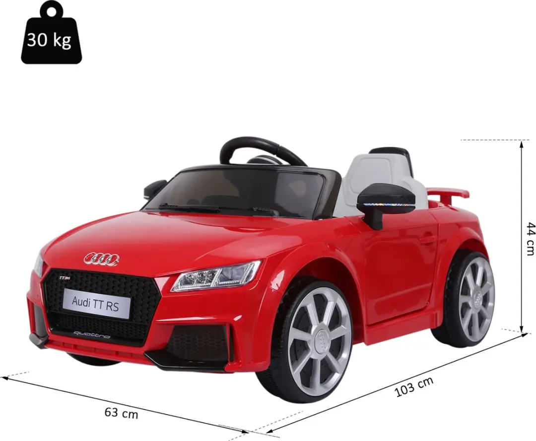 Homcom Kindervoertuig 370-079V90 - Rood