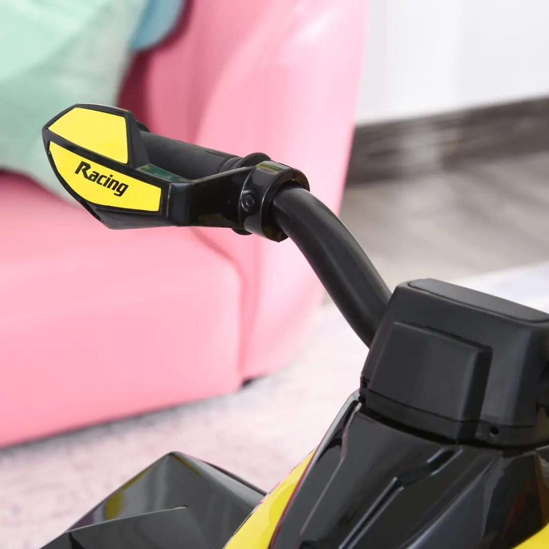 Homcom Kinderauto 370-096YL - Geel