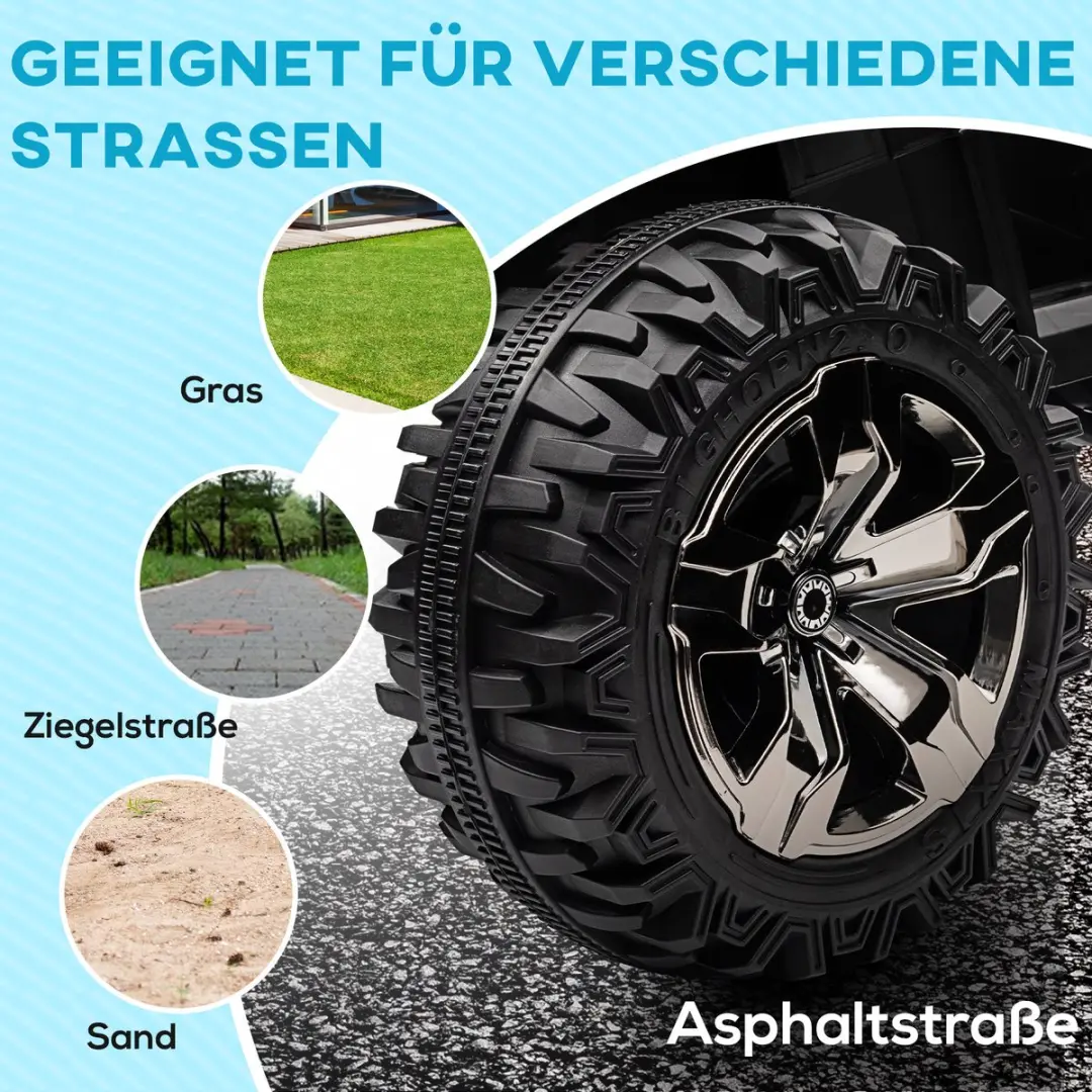Homcom Elektrische Auto 100x65x73cm - Oranje - 370-170V90OG
