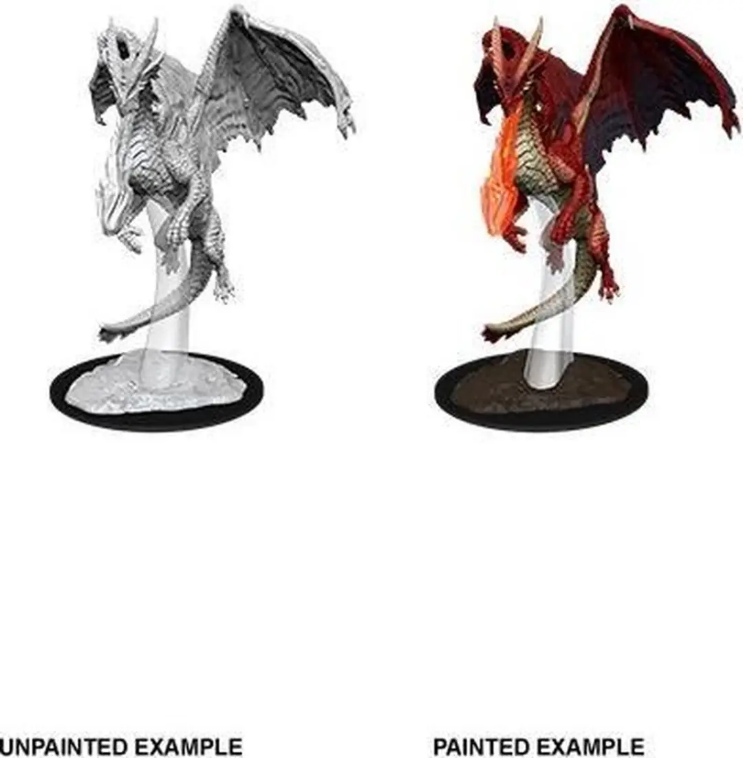 Wizkids Dungeons & Dragons Nolzur's Marvelous Miniatures Young Red Dragon