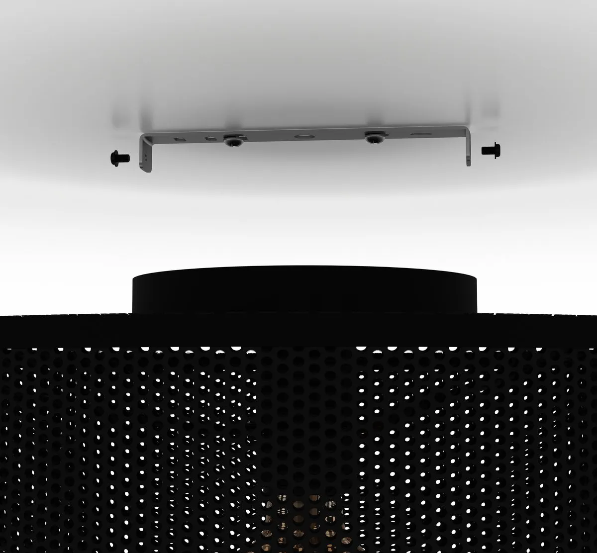 Eglo Manby Plafondlamp E27 - Ø45cm - Zwart