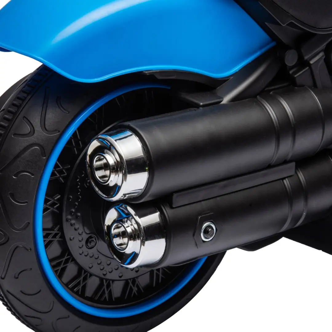 Homcom Elektrische Motor Kinderen 76x42x57cm - Blauw/Zwart